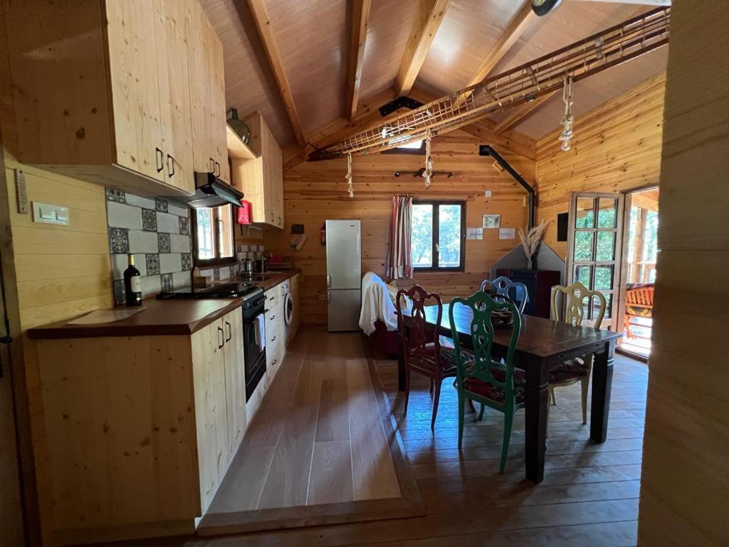 Rustic Cabin In The Woods/Cabana En El Bosque Amer Экстерьер фото