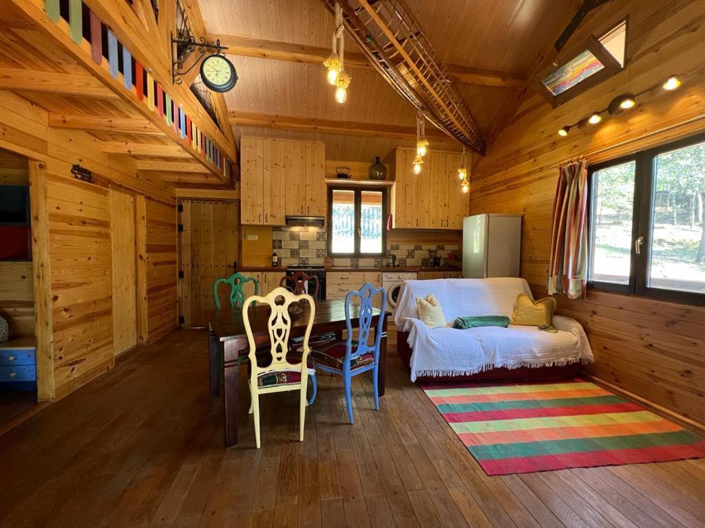 Rustic Cabin In The Woods/Cabana En El Bosque Amer Экстерьер фото